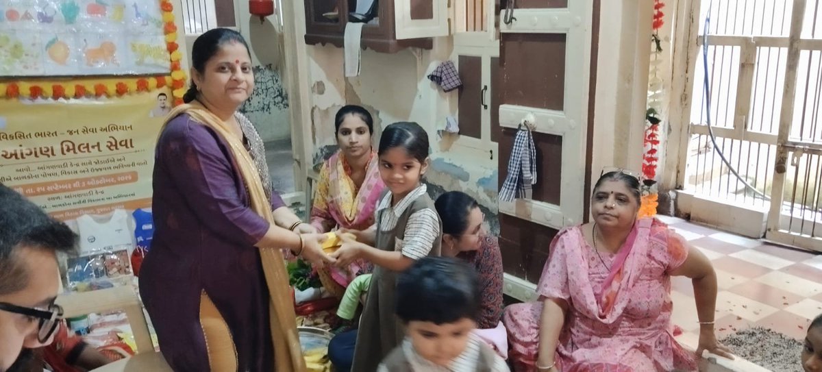 kiranraninga's tweet photo. દેશના યશસ્વી પ્રધાનમંત્રીશ્રી Narendra Modi સાહેબના મુખ્યમંત્રીશ્રી તથા પ્રધાનમંત્રીશ્રી તરીકેના 25 વર્ષના સેવાકાળની ઉજવણી નિમિત્તે આયોજિત રાષ્ટ્રવ્યાપી “સેવા સંકલ્પ અભિયાન” અંતર્ગત વોડૅ નંબર 10 માલીવાડા રોડ સલાટ વાળા માં આંગણવાડી કેન્દ્રો માં આયોજિત “આંગણ ઉત્સવ https://t.co/UMloD0PPpy