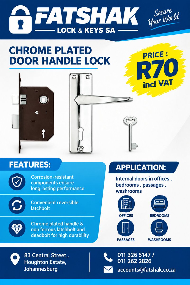 FatshakK's tweet photo. #Fatshak #Security #Lockset #SafetyAboveAll https://t.co/UPEvaXFFcz