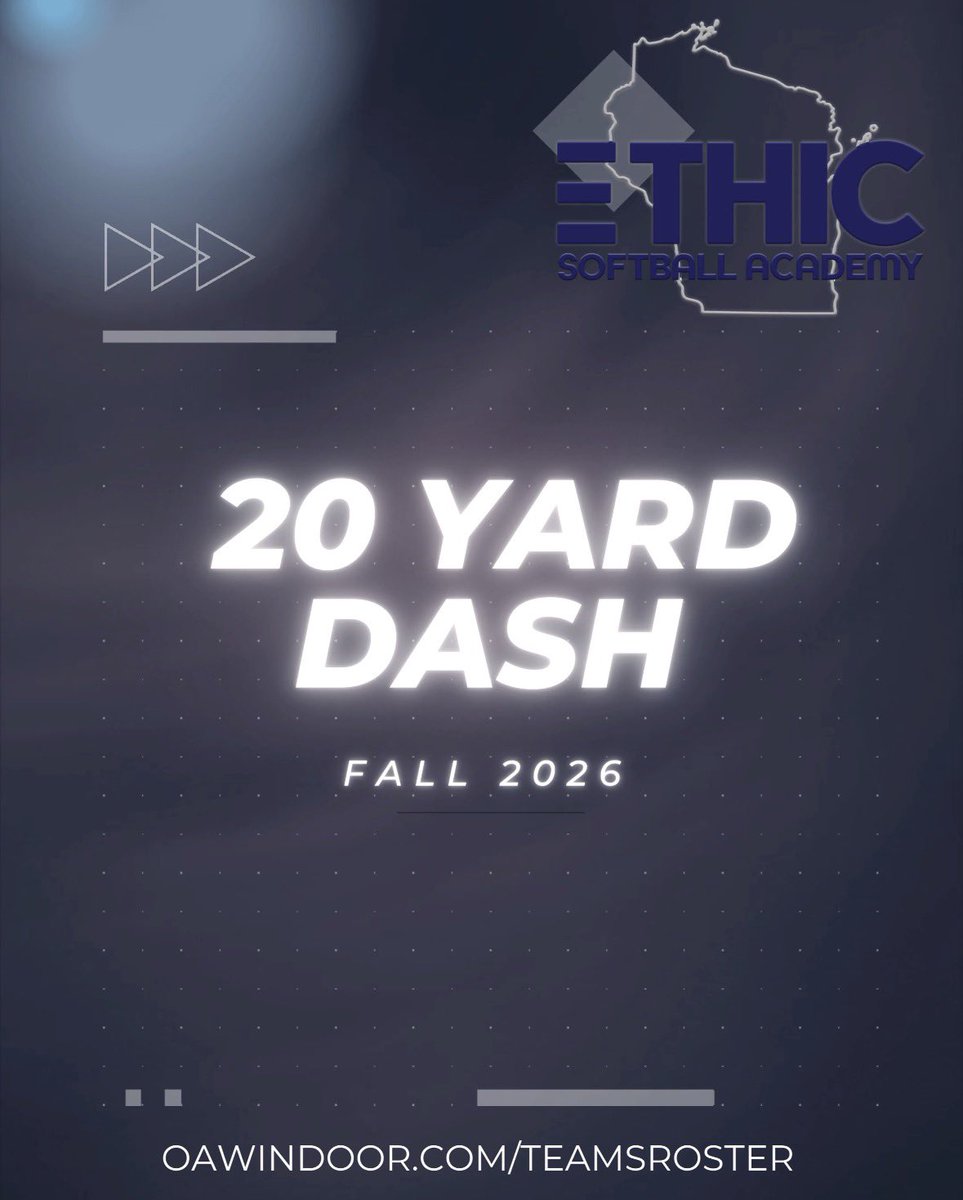 ESA_Dornbach's tweet photo. Speedsters! We had 3 players make the top 5️⃣ for 18U during Fall 2026! 🏃‍♀️💨

@LaneBartels2028 @AylaK2027 https://t.co/HmpaC3Yjd0