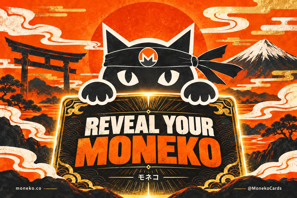 MonekoCards's tweet photo. One cat. 24,000 possible combinations. 🐈‍⬛🟠

Meet $MONEKO — モネコ.

Choose your traits, reveal your rarity and download your card.

Your first Moneko is waiting.
Show us who you get 👇

https://t.co/4x9XYiegls

$MONEKO https://t.co/9Mng41UTj2