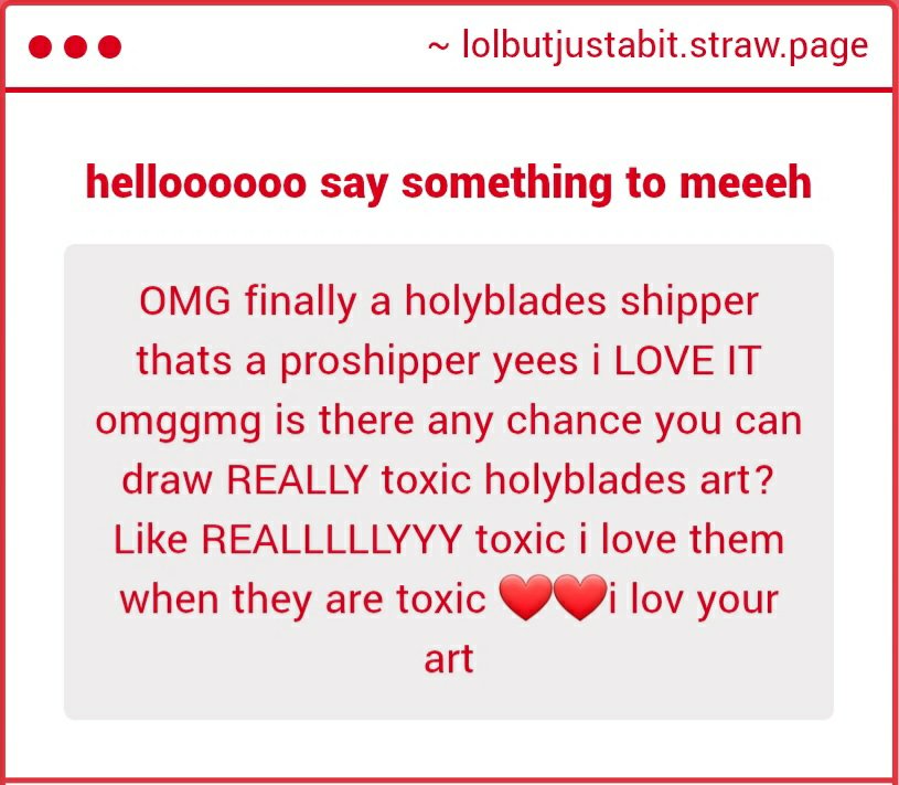 lolbutjustabit's tweet photo. maaaybe not as toxic as u wanted them to be buuut I like to imagine Lute "seeing" Adam in Abel and trying to "fix him" or "make him better" and more like Adam somehow... all the while threatening to leave Abel if he doesn't get "better" yk
#holyblades #hazbintwt https://t.co/sXO3Z4iUwq