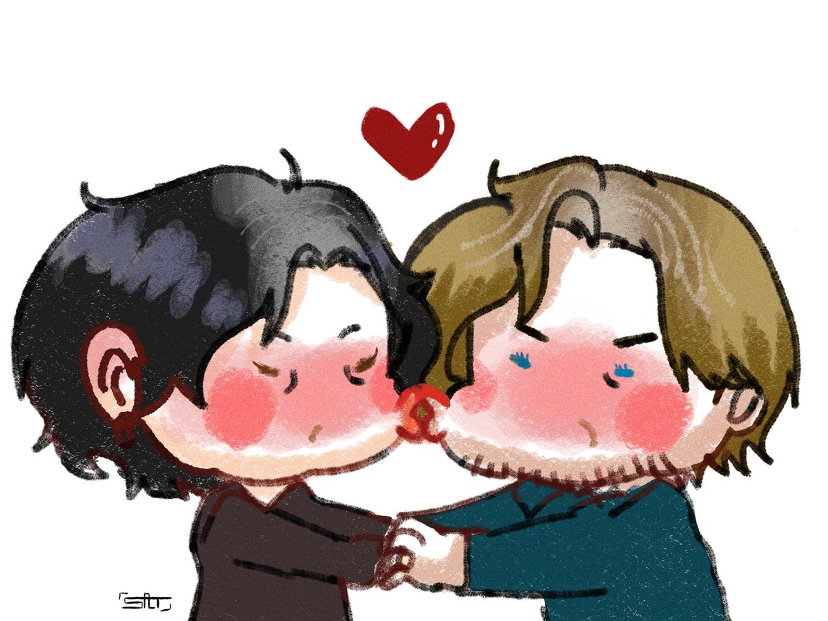 Kongko_19's tweet photo. They o̶v̶u̶l̶a̶t̶i̶o̶n̶ evolution became a married couple ( ˘ ³˘)❤
#REBHFun #aeon #aeonday2026 #ResidentEvil9 #Aeon929 https://t.co/kPirPccy8c