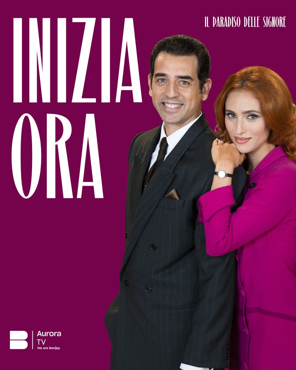 AuroraTvBanijay's tweet photo. Ci siete? IUna nuova puntata ti aspetta su #Rai1

#PDsdaily #AuroraTV https://t.co/6uqPql6Y7B