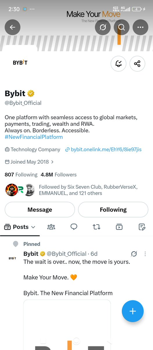 AsaDenco's tweet photo. @Bybit_Official I will trade first on SPCX https://t.co/sKCDQVXSM1