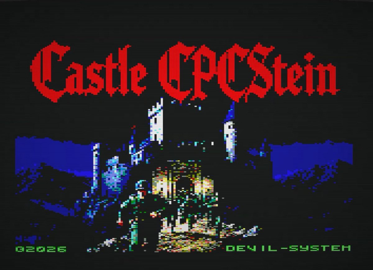 VideodromeOfici's tweet photo. #devilmarkus nos trae a través de la #IACORREGIDA #CASTLECPCSTEIN una buena versión del #WOLFESTEIN de #msdos Probadlo ya desde la publicación en el foro de #cpcwiki https://t.co/BTIkzEf2oI #videodrome #escenAmstrad #buoh #amstrad #pcw #CPC #AMSTRAD_IA #septiembre2026 https://t.co/hu5SsmJzUb