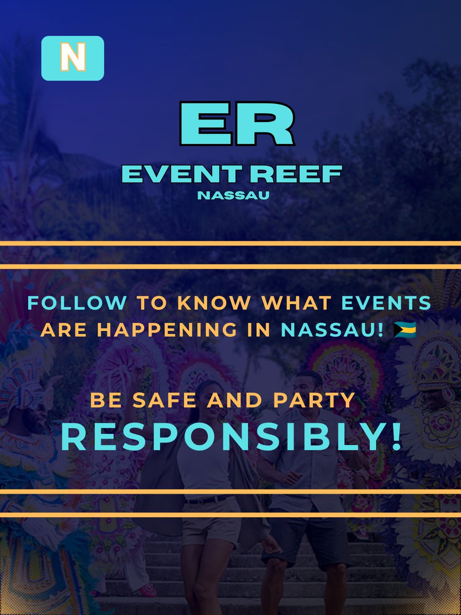 EventReef's tweet photo. What's happening in Nassau Today (Wednesday)? 

Event 6/6  

Follow Event Reef to know what Events are happening in Nassau!  

#nassau #nassaubahamas #bahamas #eventreef https://t.co/GM3TnxIJq7