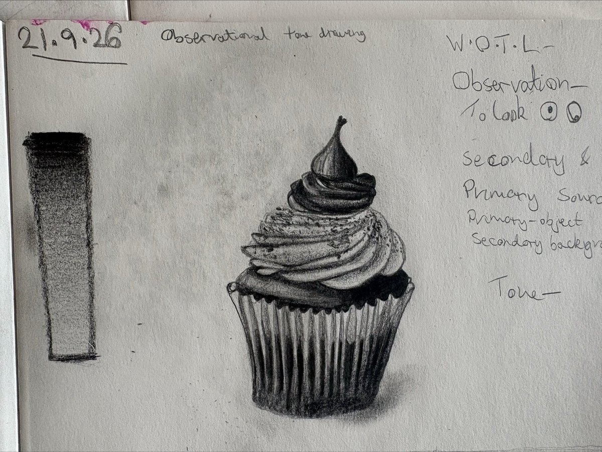 ASCHC_COLLEGE's tweet photo. Amazing Observational tonal work by year 9s studying the hyper-realistic work of Sarah Graham. https://t.co/Gkk5gN5spI