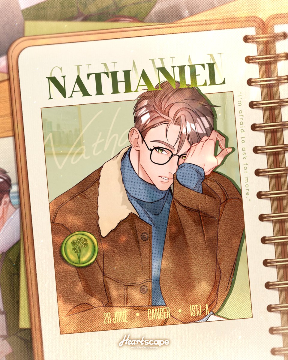 heartscape_id's tweet photo. [CHARACTER TEASER]
Nathaniel Gunawan - Nathan 👓🌼

"....nanti kita ketemu ya. Aku nggak sabar."

#heartscape #nathan_heartscape #indiegame #otomegame #gameindonesia https://t.co/zAFScJTWHw