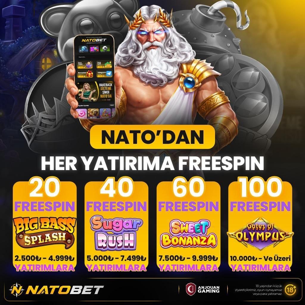 SelinAK054's tweet photo. 🔥 Casibom ve Jojobet'te kasanın sıfırlanmasından bıkmadın mı?
🎰 #Natobet masalarında kazanma sırası sende! Yatırımsız Deneme Bonusu ile ilk adımını hemen at.
⚡️ Işık hızında para çekimi seni bekliyor!
👉 Giriş: https://t.co/XGIbx4Arf1
#natobet #jojobet #casibom #meritking https://t.co/gGvWFQJpPS
