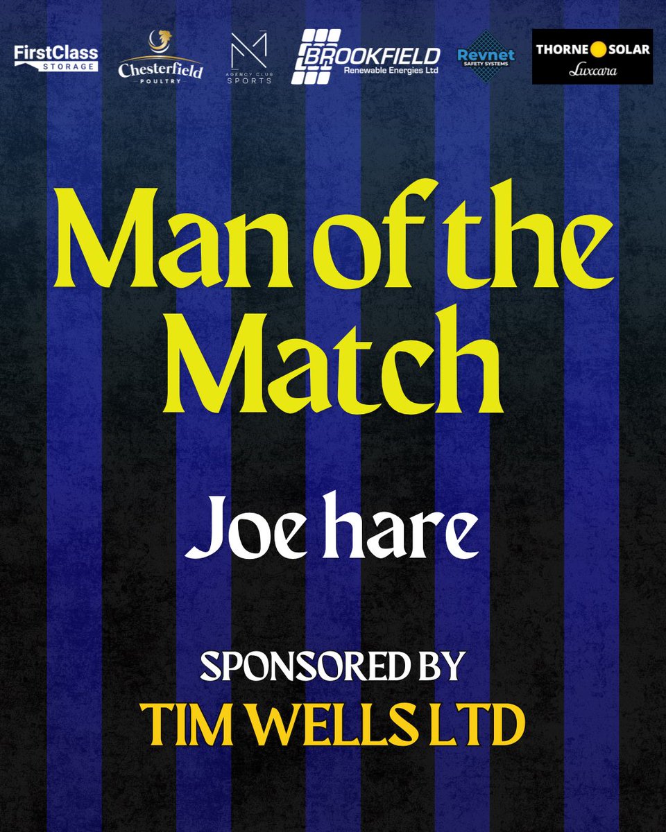 clubthornecoll's tweet photo. Last Night’s Man of the Match…

Joe Hare
Sponsored by Tim Wells Ltd

All home MOTM’s are sponsored by Katie’s Sweet Treats 🙌

#upthecolliery | #ncel https://t.co/Q4DGE3gSxQ