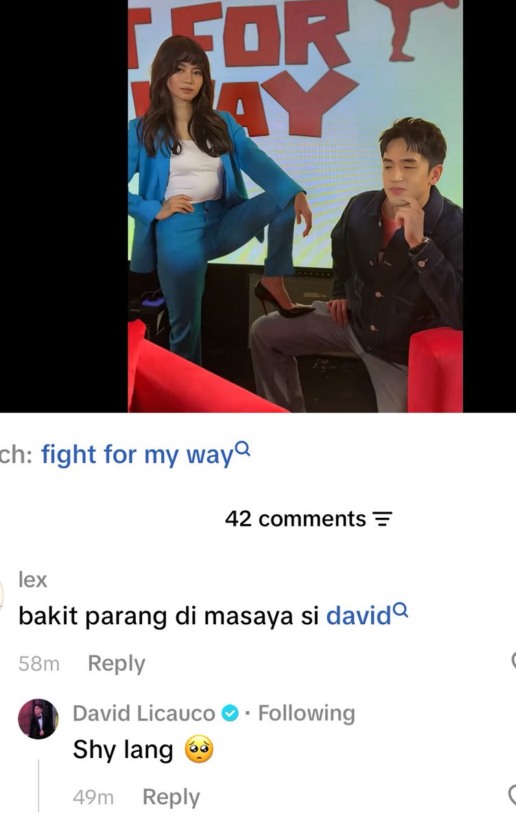 honeybunchAshy's tweet photo. Shy lang daw kasii siya hahahahaha kyott!

#FightForMyWayPH
#AshtineOlviga | Ashtine Olviga ✨ 
#DavidLicauco https://t.co/l0781Nlbhj