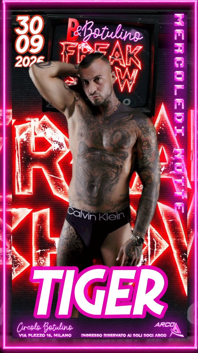 Solofabietto's tweet photo. Vi aspetto stasera al circolo botulino a Milano per la serata freak show😜😏 https://t.co/BNMOhFLqjC