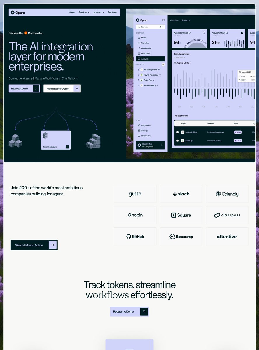 uisabor's tweet photo. Recent landing page designs for AI, SaaS &amp; Web3 startups https://t.co/XEskPWd6XR
