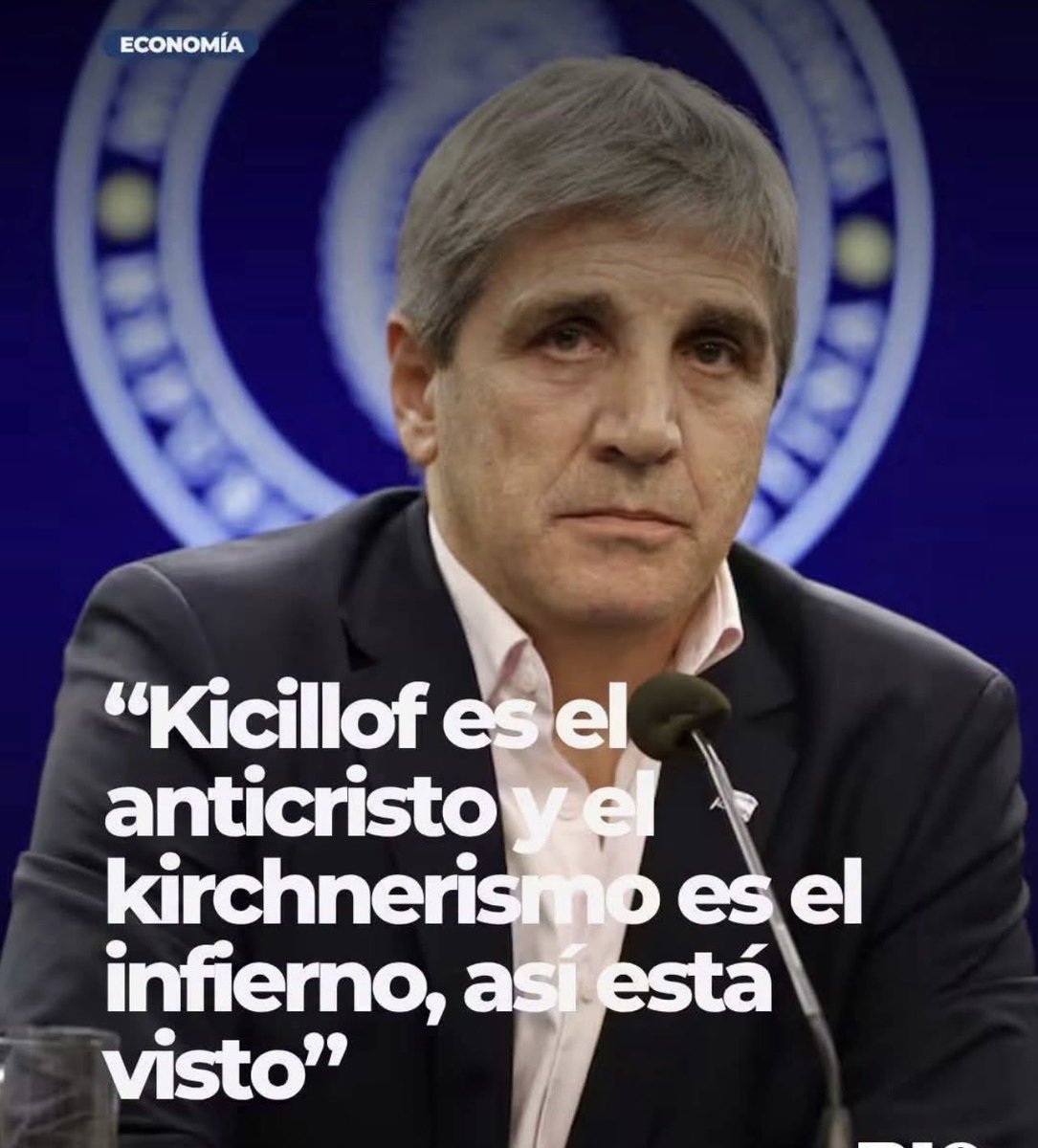 parrillimarcelo's tweet photo. Final.
Recesión, inflación, despidos, cierres de comercios, fábricas, industrias. 
Salarios y jubilaciones de hambre.
Tuberculosis, sífilis y lepra.
Aumento del riesgo país,
Y el ministro de economía…
Luchemos para que estos hijos de puta terminen peor que nosotros. https://t.co/TwzQXS6hSt