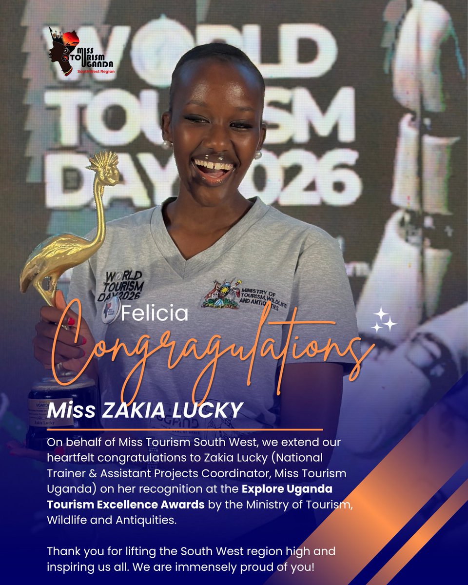 Southwestug's tweet photo. We are so proud of our very own @zakialucky11 for representing Southwest /kigezi to the world. https://t.co/ynNjZwFBaO