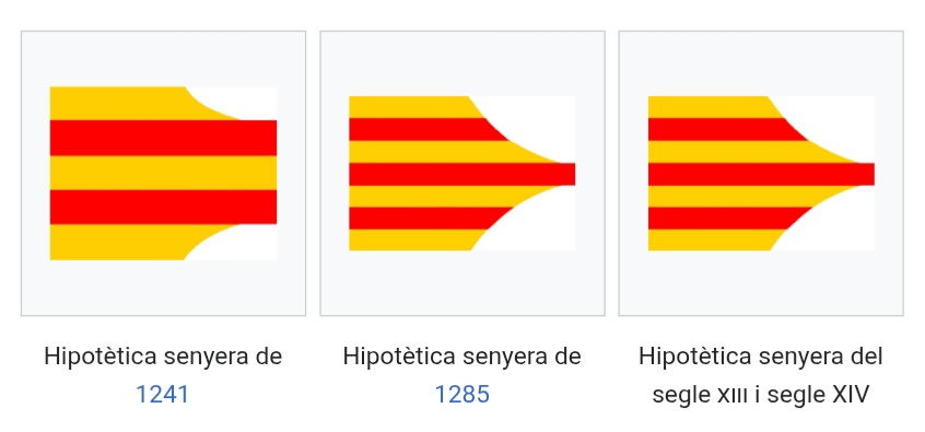 vexiband's tweet photo. Cal fer #històriques totes les #banderescatalanes i divulgar-les, donant a conèixer el seu context històric, bo i evitant deturpacions del fatxosam maliciós i l'espanyolam analfabet. 3/3 https://t.co/xFcvdUSIvO https://t.co/nwh17AryHc