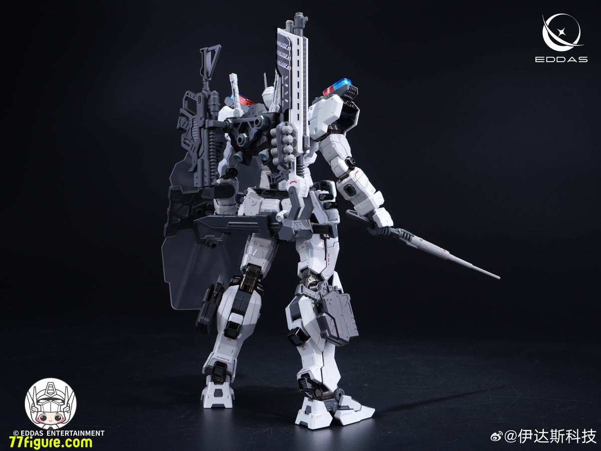77figure's tweet photo. [予約商品] Eddas Technology 1/100 ノーム 警用型 プラモデル
素材：POM、ABS、PS、亜鉛合金
全高：19cm / 7.48"
全額未定
--------
👇詳細・アップデートのリンク👇
https://t.co/jsXuCqdoqx

#EddasTechnology #ノーム #警用型 #プラモデル #プラモ https://t.co/DxazuNR0Wh