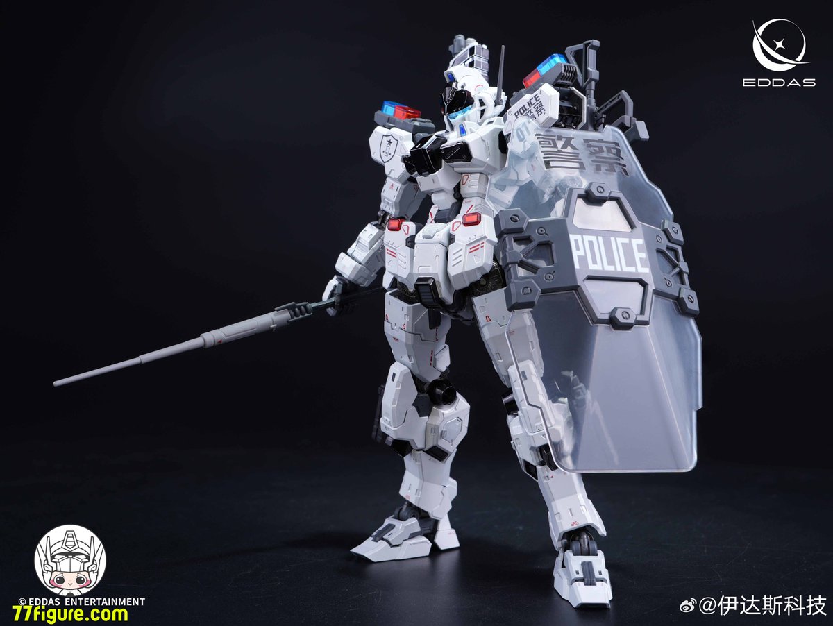 77figure's tweet photo. [予約商品] Eddas Technology 1/100 ノーム 警用型 プラモデル
素材：POM、ABS、PS、亜鉛合金
全高：19cm / 7.48"
全額未定
--------
👇詳細・アップデートのリンク👇
https://t.co/jsXuCqdoqx

#EddasTechnology #ノーム #警用型 #プラモデル #プラモ https://t.co/DxazuNR0Wh