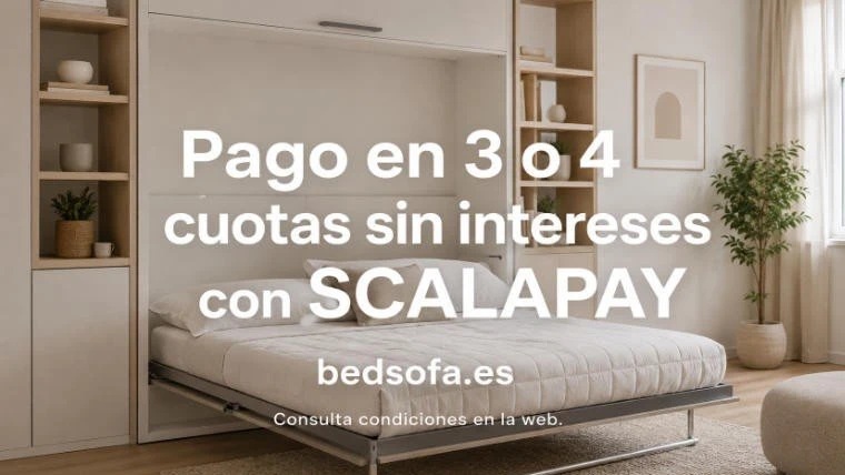 bedsofa_es's tweet photo. 💥 Compra ahora, paga en 3 o 4 plazos sin intereses 💥
💳 Con Scalapay, 0% TAE y sin intereses. ¡Así da gusto financiar! 😎
https://t.co/0vexPRyFZ2
#Financiación #Scalapay #SinIntereses #ComprasFáciles #bedandsofa #BedSofa https://t.co/l70TXW6fC4