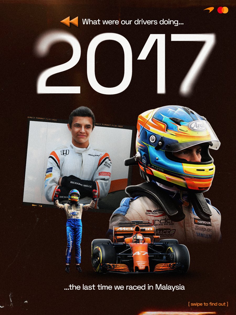 McLarenF1's tweet photo. A little throwback moment 🥹

#McLarenF1 | #BahrainGP🇧🇭 https://t.co/FtfSTAgCWd
