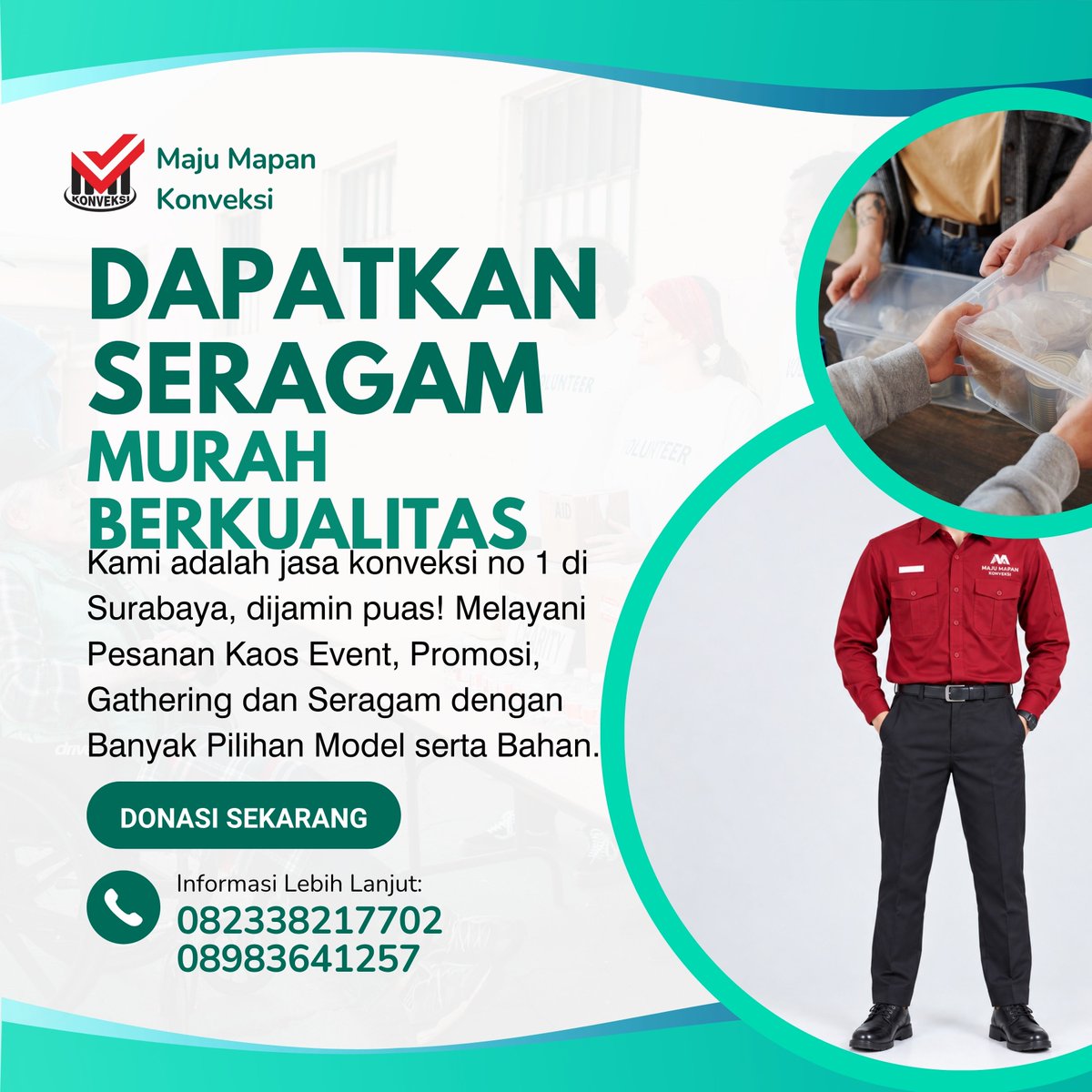 konveksikerja's tweet photo. Harga Spesial Konveksi Custom Seragam Kerja di Kabupaten Aceh Timur HP/WA 0823-3821-7702
konveksi peplum blouse, konveksi ruffle blouse, konveksi off-shoulder blouse, konveksi wrap blouse, konveksi tunic blouse
#peplumblouse #ruffleblouse #offshoulderblouse #wrapblouse https://t.co/JL7D9mxzFN
