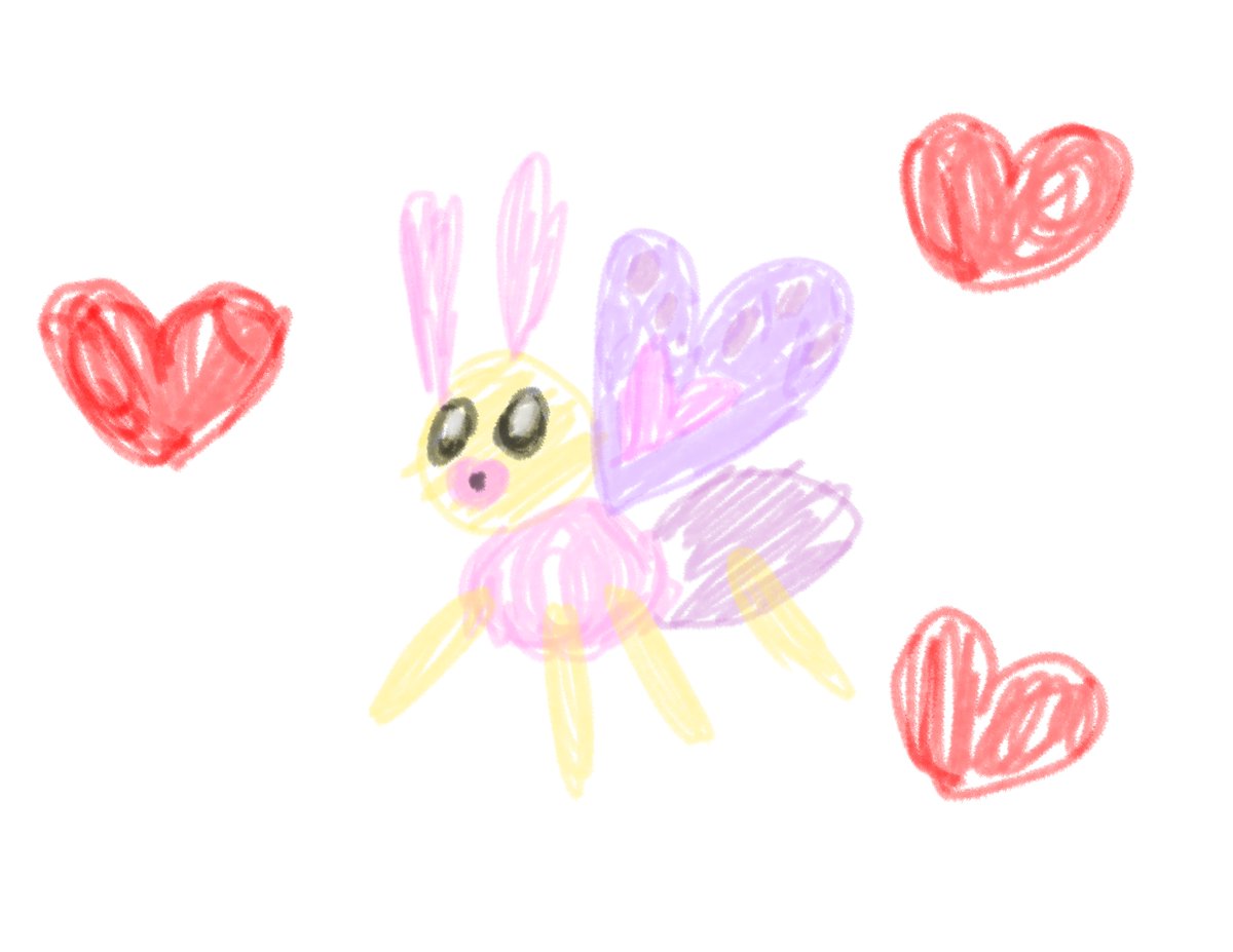 Major2xswitch's tweet photo. Art Therapy Bobby Entry 1

Craftycorn: Is something bothering you, Bobby?  

Bobby: Yes. I'm worried about my precious smoochie bug, Petal. She isn't feeling well. I tried everything to make her feel better, but nothing seems to work.   

Craftycorn: Oh my, that is quite worrisome! But I'm sure if you give it a bit more time, she'll get better.  

Bobby: Thanks, Craftycorn! I'm gonna go and show her my drawing! Maybe that'll make her feel a little better!  

Craftcorn: That's a great idea! It looks amazing and I'm sure she'll love it!
