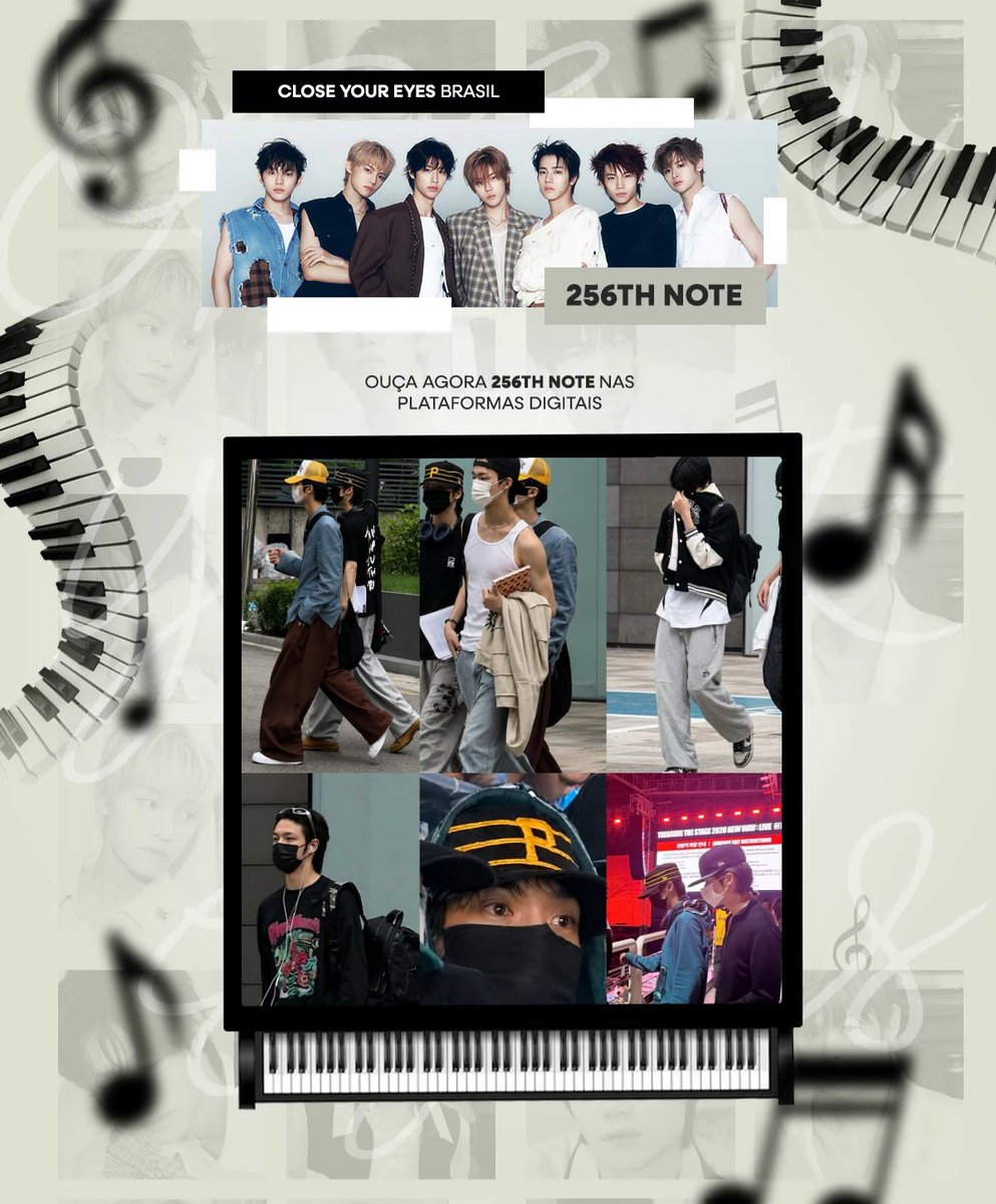 MAGNUMYGBRASIL's tweet photo. 🎼É ASSIM QUE O JAZZ NASCE🎼

O CLOSE YOUR EYES voltou com o mini-album ‘256th Note’! Já está disponível em todas as plataformas digitais!🔥

[🖇️]:https://t.co/kERlsPLXJu

Acompanhe e siga @CYEBRASIL e @acervocye e não perca nada!

#CLOSEYOUREYES #클로즈유어아이즈
#CYE #256thNote https://t.co/BtDv7Yuwqw
