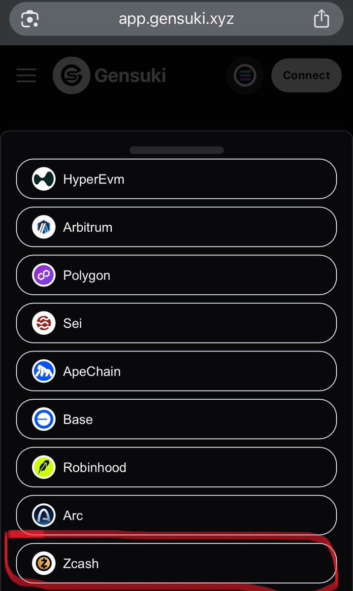 Gensuki_'s tweet photo. 🚀 GENSUKI × @Zcash Integration is LIVE!🛡️

Gensuki has successfully integrated the @Zcash chain, bringing Zcash wallet connectivity and cross-chain functionality directly to the Gensuki platform.

🔐 ZCASH WALLET CONNECTION
You can now connect your Zcash wallet using the **Noir Wallet extension provider** or connect through the **WalletConnect QR code scanner**.

Once connected, you can:
• 💰 Manage and control your Zcash funds
• 🔄 Swap assets
• 🌉 Bridge funds across supported chains
• 🛡️ Use Zcash privacy features

🌐 @near_intents ROUTING IS NOW INTEGRATED!

Gensuki has also successfully integrated @near_intents  routing, making it easier to move funds between other supported chains and the Zcash network.

The integration also supports:
•Privacy Mode and Refund Mode, giving users additional options when bridging funds.

🧱 COMING NEXT.
We’re also launching:
• 👛 Native Zcash wallet creation
• 🖼️ Zcash NFT marketplace
• 🚀 Zcash NFT & token launchpad

This is just the beginning of Gensuki on Zcash. More features are coming as we continue building the Zcash ecosystem into Gensuki.

👉 Try the new features:
https://t.co/P29O9Kbxl3

@zooko @ZcashFoundation