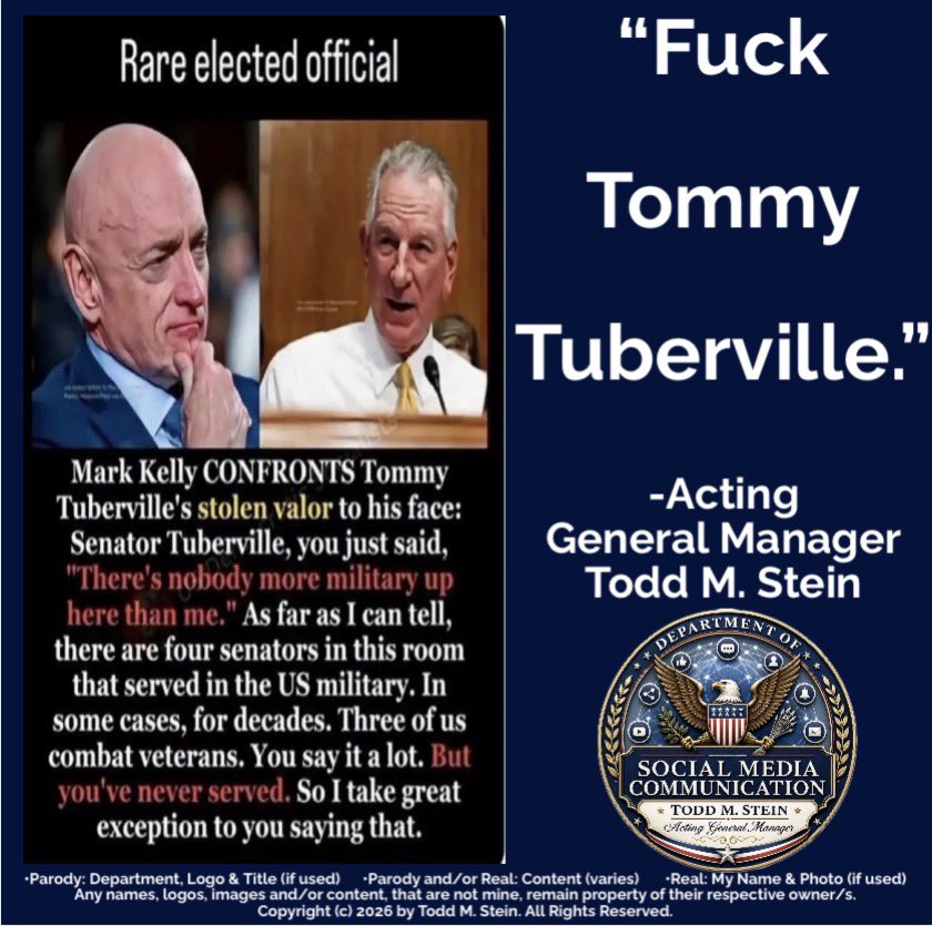 Todd_M_Stein's tweet photo. @SenTuberville / @CoachForGov is another example of our country’s need of a #MaximumAgeOfService and #MandatoryRetirementAge for all federal (& state) elected positions (granted, states’ rules are made at the state level). https://t.co/TJ06p7pPfY