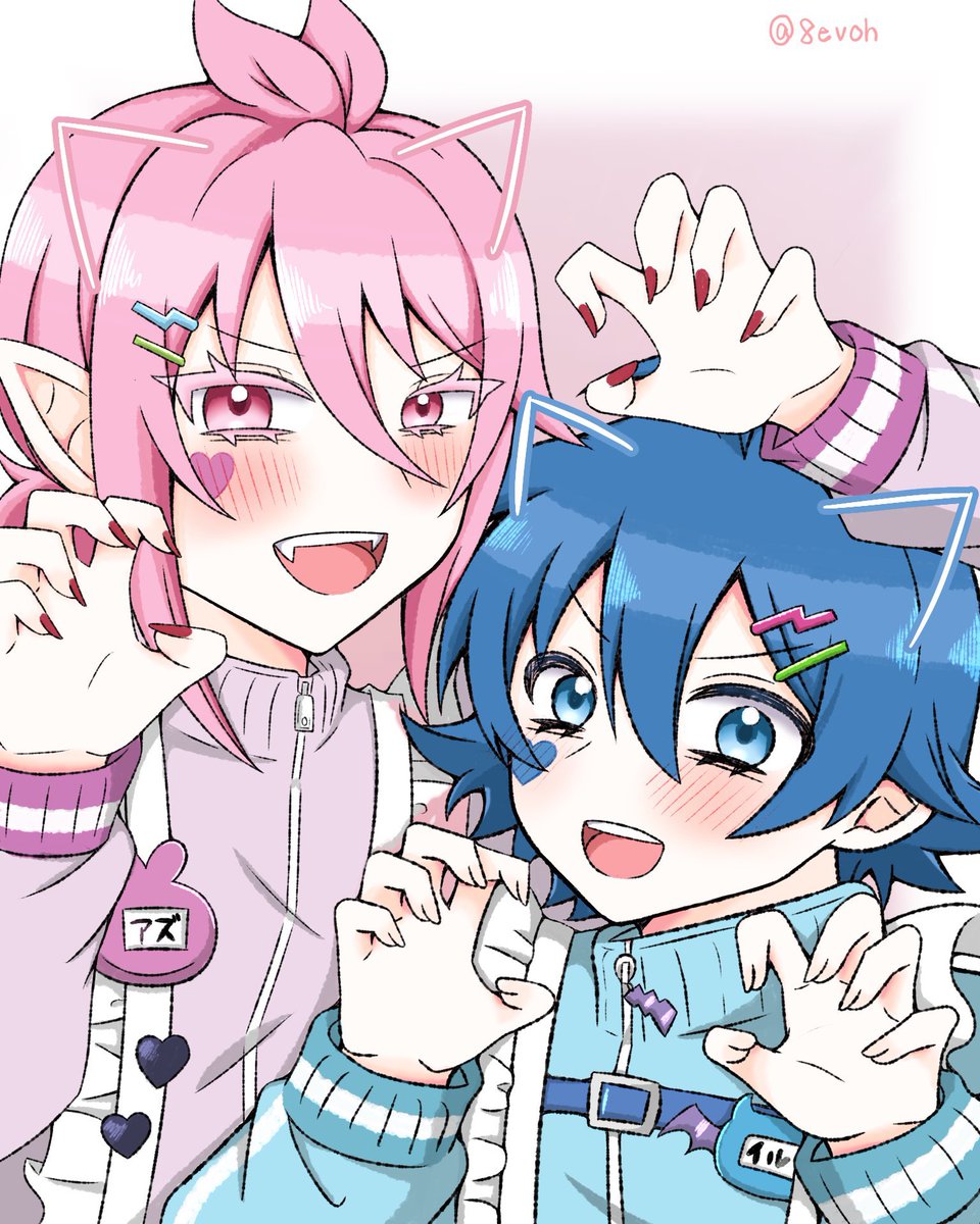 8evoh's tweet photo. #今月描いた絵を晒そう
今月はいっぱい描いたー！！ https://t.co/2bYViVlIxL
