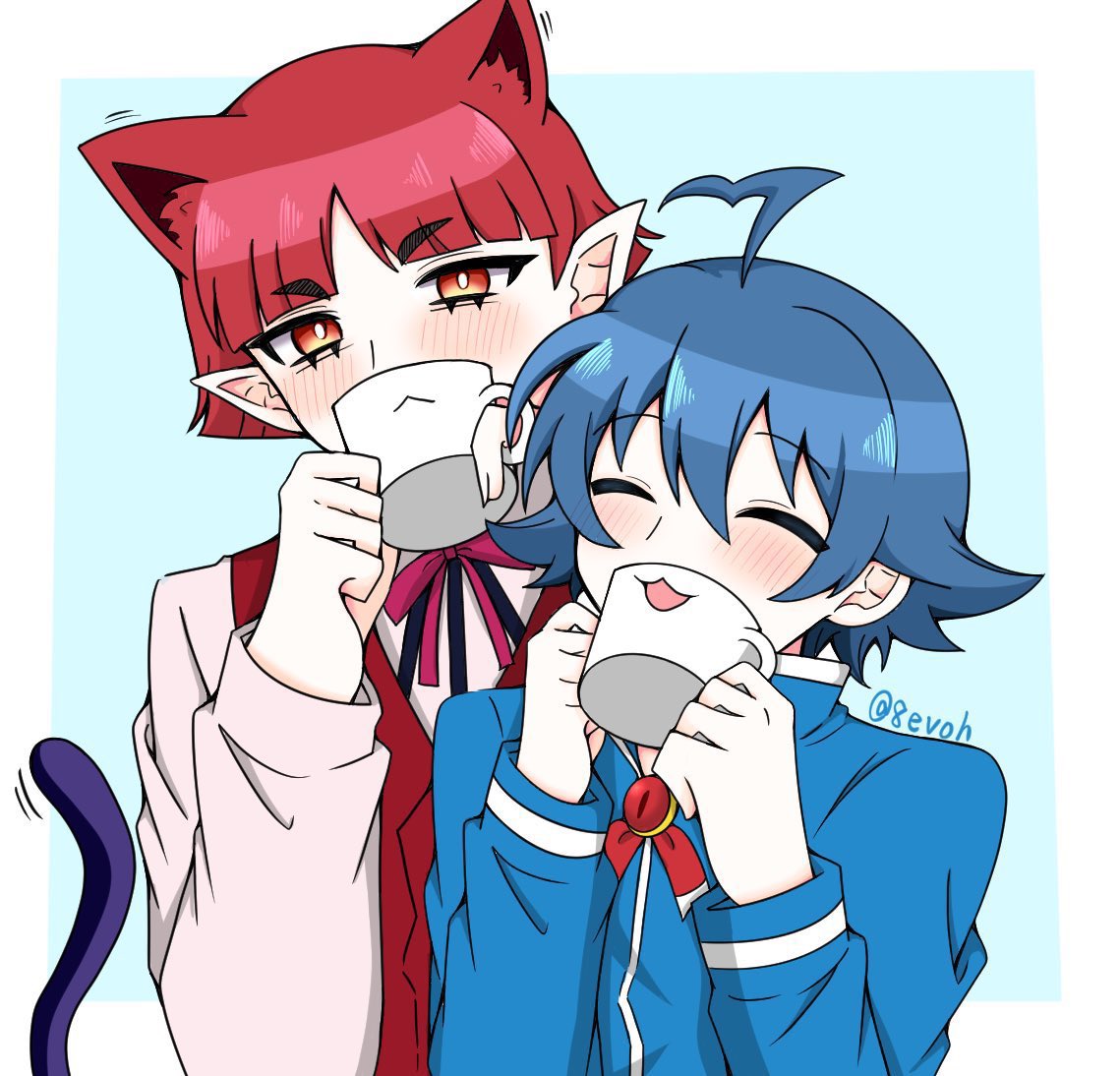8evoh's tweet photo. #今月描いた絵を晒そう
今月はいっぱい描いたー！！ https://t.co/2bYViVlIxL
