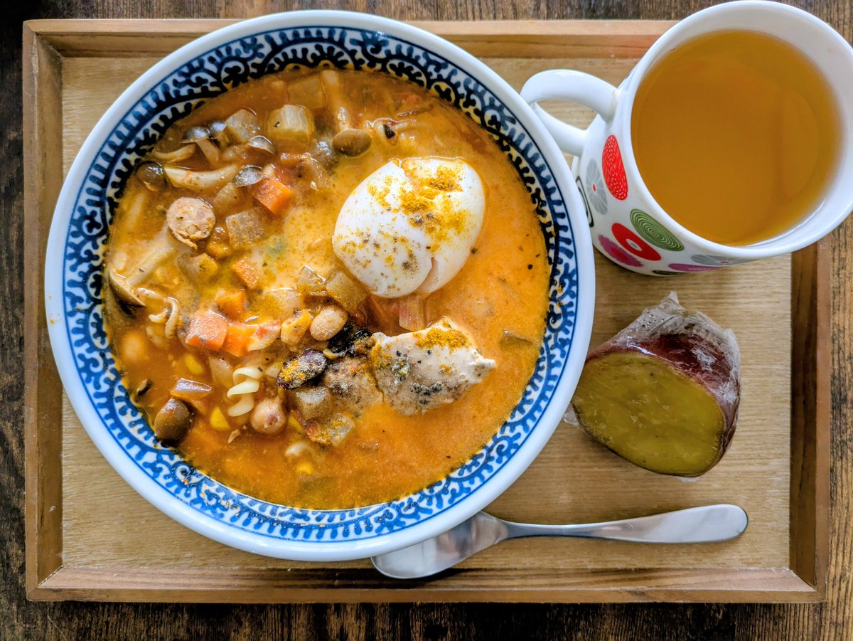 marumon_n's tweet photo. 今日のお昼ごはん🍚

トレーニングはお休み😌✨

明日は久々の晴れ予報🌤️
ちょっと嬉しい☺️

#お昼ごはん
#筋トレ
#ダイエット https://t.co/7uj1vfx1X5