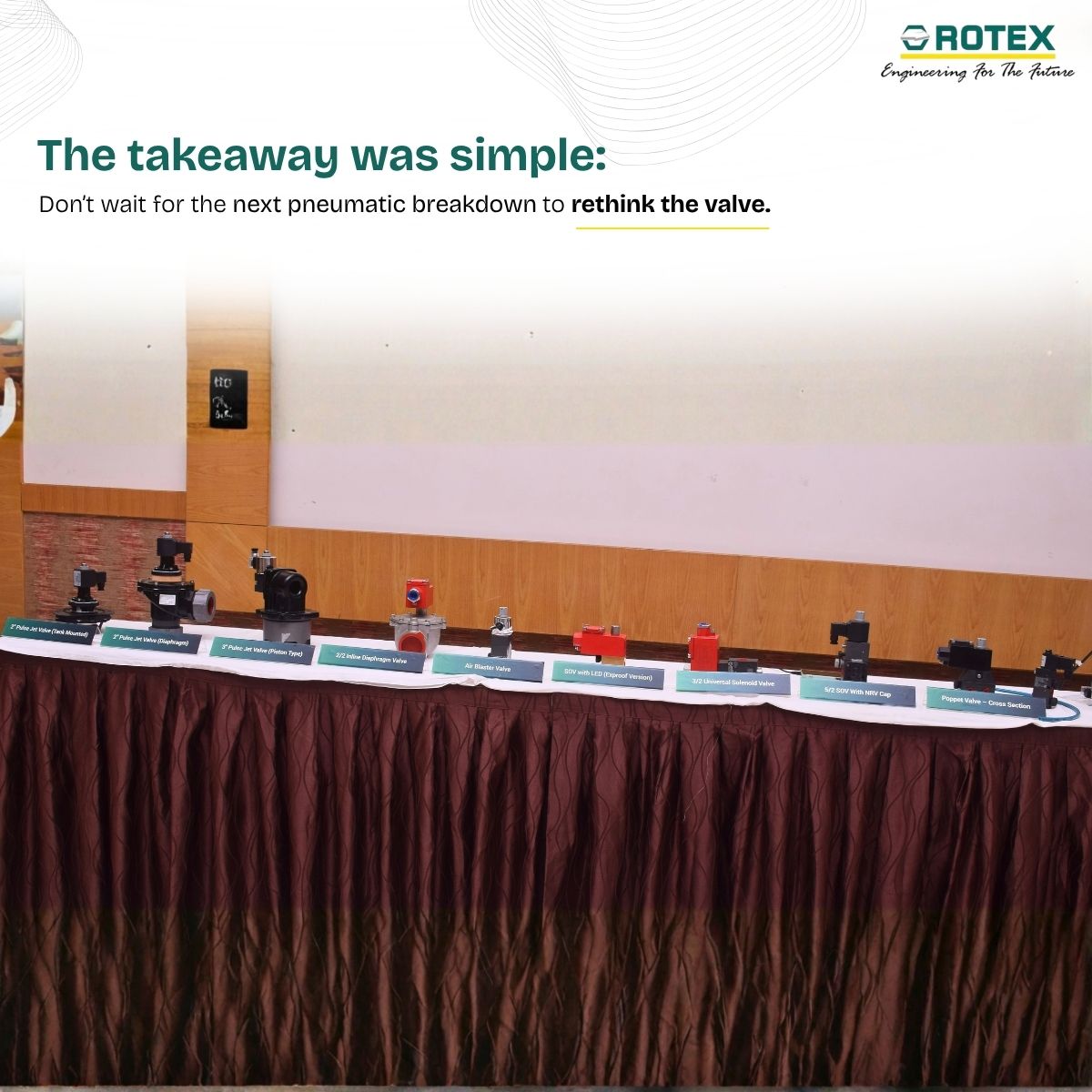 RotexAutomation's tweet photo. India’s Biggest Cement Conclave, hosted by Rotex, brought 62 leaders from 7 cement plants together in Ariyalur. From smarter SOV &amp; PJV applications to pneumatic reliability, discussions were practical, technical and action-driven. Now, let’s take reliability to the plant floor. https://t.co/3rS5bjYbKa