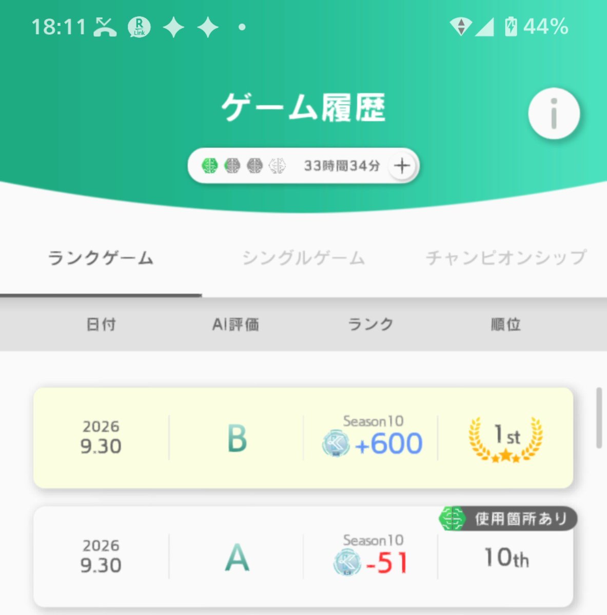 comet_at_edge's tweet photo. 【Season10開幕❗️】

開幕戦如何でしょうか⁉️

２回回して、

10位😵
１位㊗️

１位に関してはFTをAIに任せての勝利❗️
（電話かかってきて💦）

幸先良きかな☺️

#edgepoker
#エッジポーカー https://t.co/k85LJFtag7