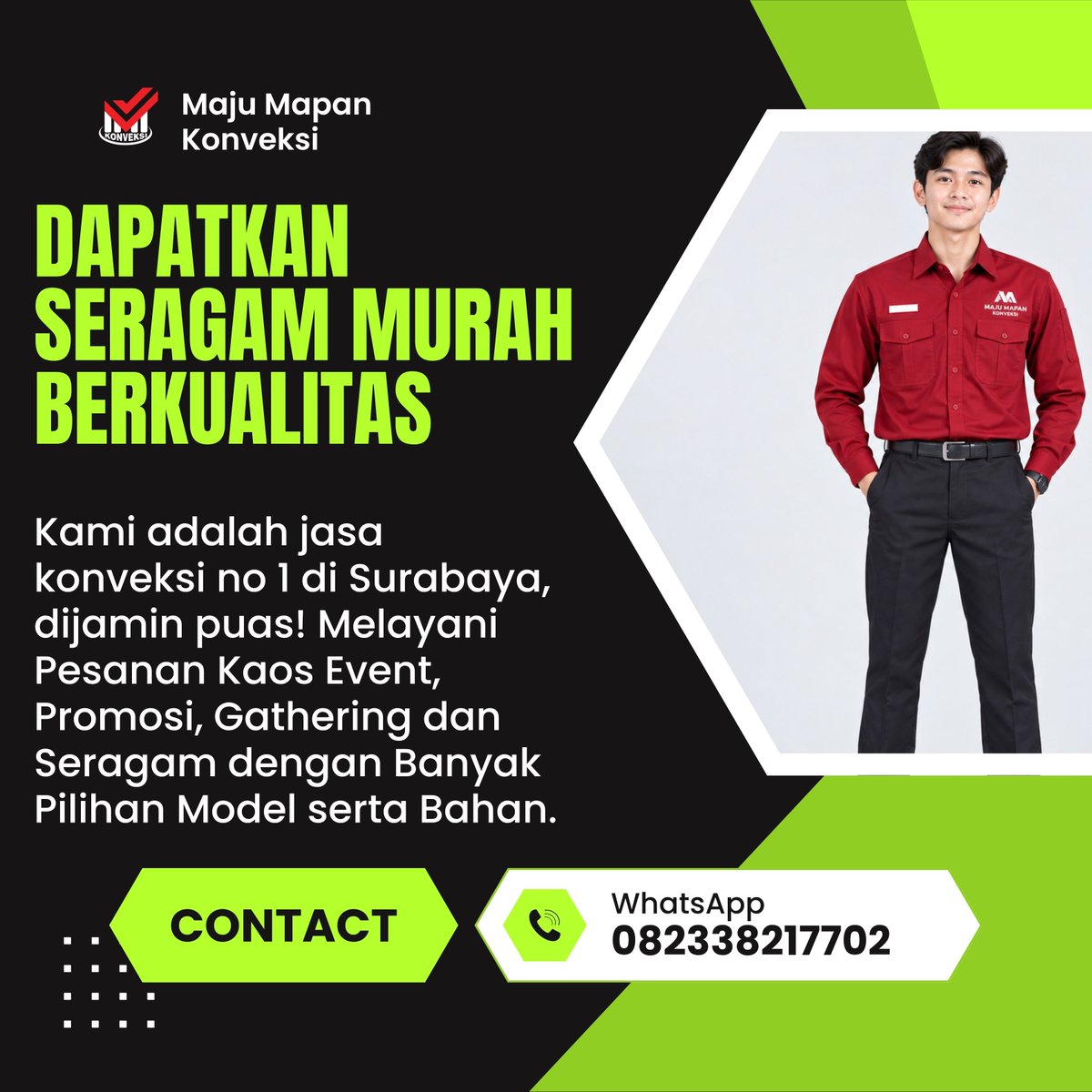 konveksikerja's tweet photo. Harga Spesial Konveksi Custom Seragam Kerja di Kabupaten Bener Meriah HP/WA 0823-3821-7702
konveksi off-shoulder blouse, konveksi wrap blouse, konveksi tunic blouse, konveksi sweater rajut, konveksi hoodie
#offshoulderblouse #wrapblouse #tunicblouse #sweaterrajut #hoodie https://t.co/Z4NfIz85Ts