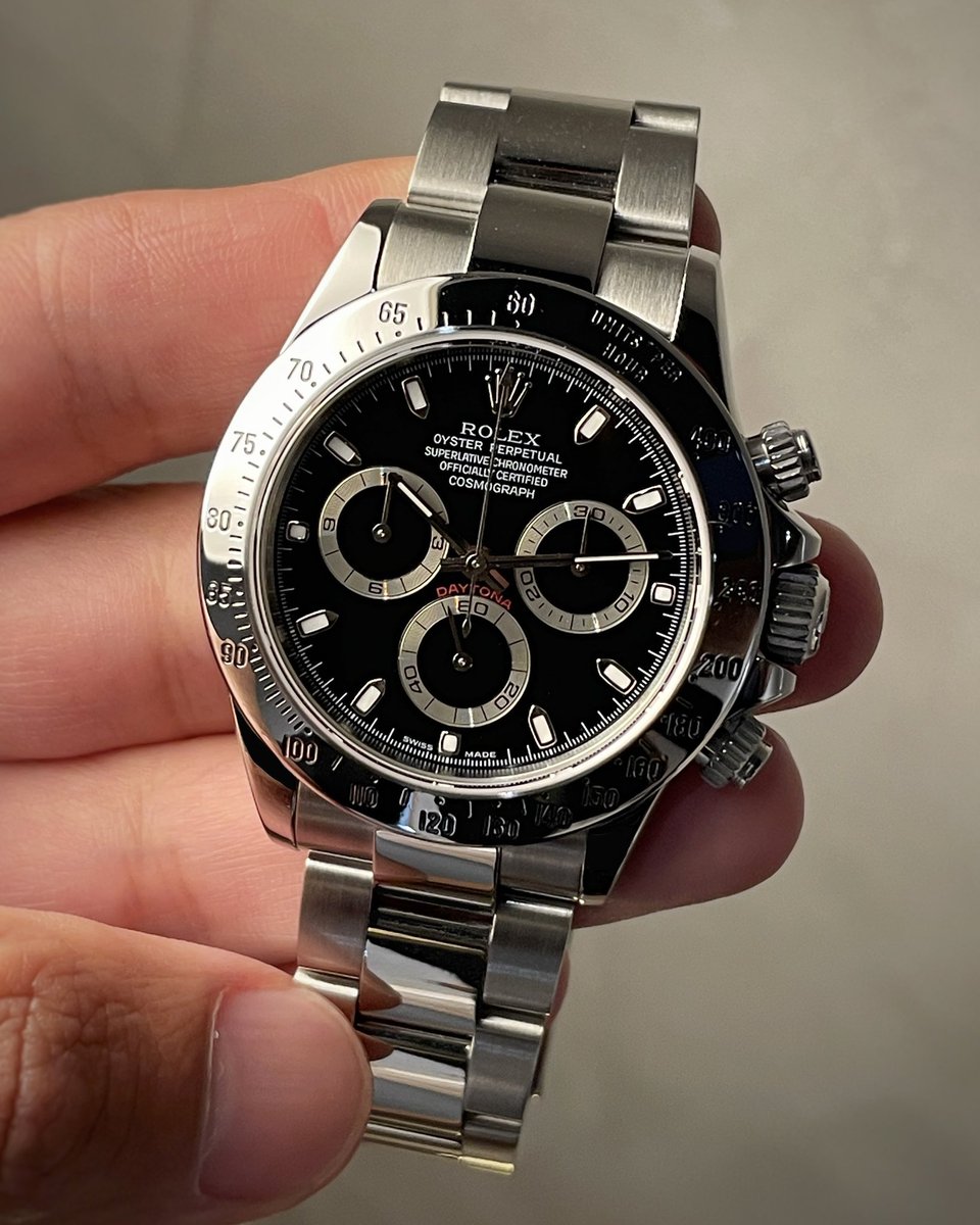 909daytonasalon's tweet photo. #rolex909 

DAYTONA
Ref.16520  Black
Mark 7.3 × Mark 6
Premium Modern
2000(P) 商品番号 269340

Ref.116520
Black
Used 2003(F) 商品番号 276387

#rolexdaytona #16520 #116520 
#daytonasalon 

https://t.co/4sdtEjUkno https://t.co/s2aoXvxBQA