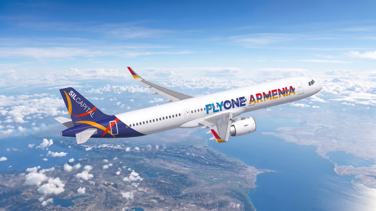 AirbusPRESS's tweet photo. FLYONE Armenia orders two Airbus A321neo. Read more: 
https://t.co/1cq8fdOljF https://t.co/jR3aUzaUVk
