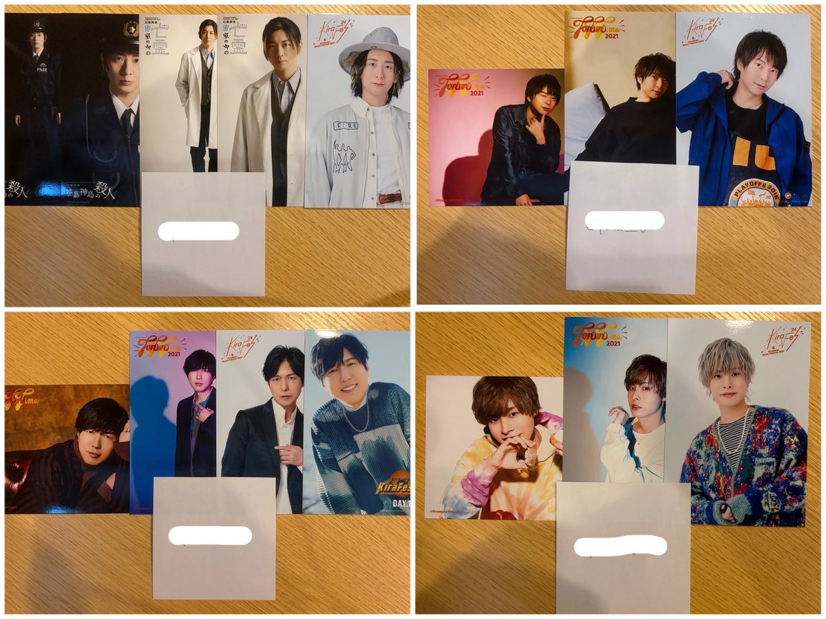 0401_nd's tweet photo. グッズ整理してたらいっぱい出てきたので欲しい方いたら声掛けてください🙏（IDは取引垢のものなので消してます） https://t.co/KJ598X6iXr