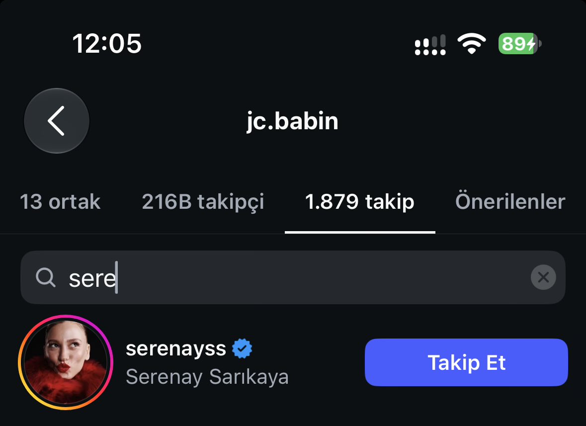 wesergi's tweet photo. LVMH Bvlgari CEO’su Jean-Christophe Babin, 
Instagram’dan 3 Türk’ü takibe aldı. 

Afra Saraçoğlu

Serenay Sarıkaya

Tahir Timucin, Peki neden? 

Dünya starları Anne Hathaway ve Lisa gibi elçilerden sonra, global markaların Türk yıldızlarını dünyaya açmasında yeni bir devrin aralandığını görmek ve onların gelecek arenalarda yer alması gurur verici.

Fikirlerinizi alalım.

#SerenaySarıkaya  #AfraSaraçoğlu