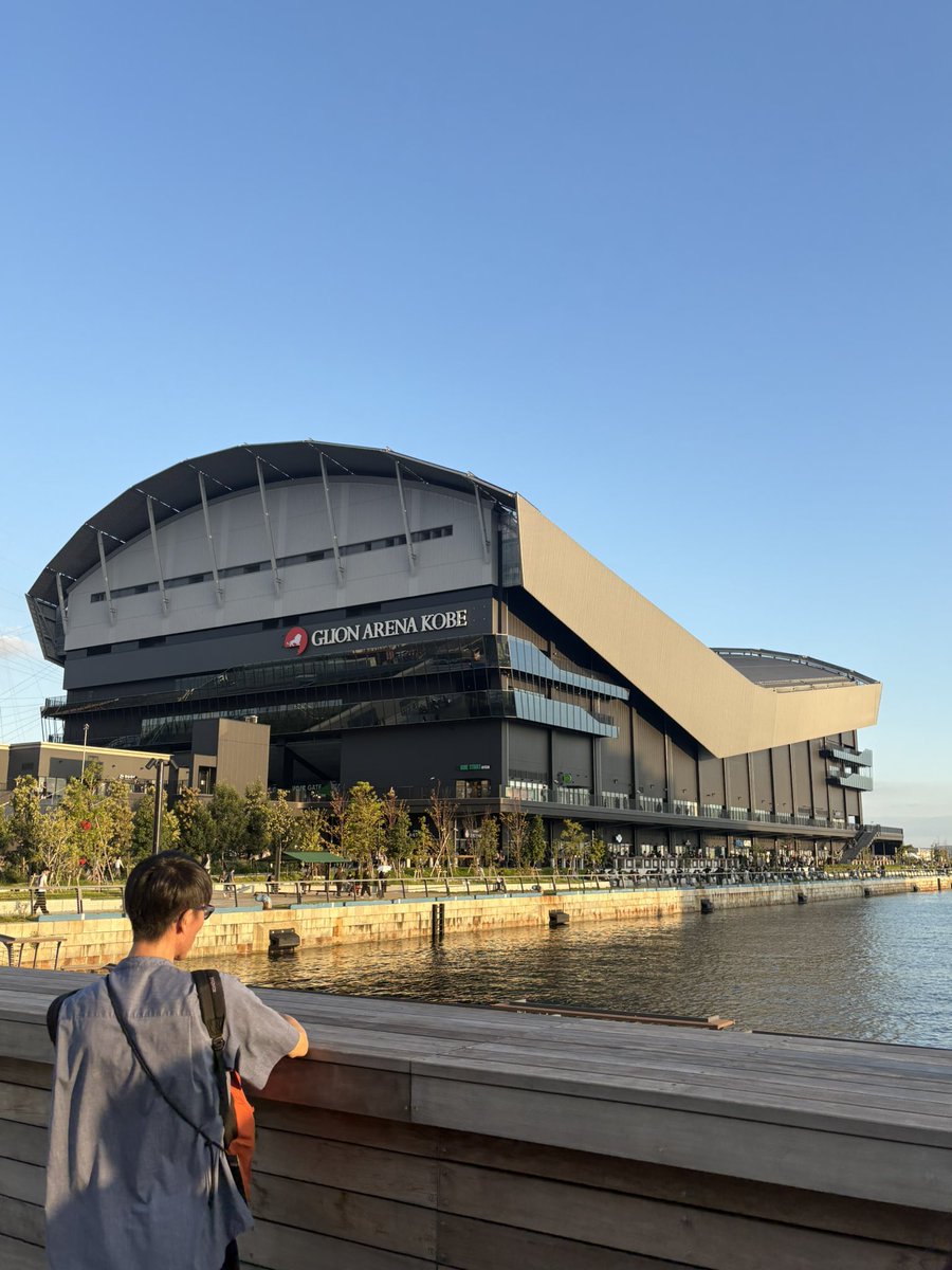 ryou_59603's tweet photo. GLION ARENA KOBEめっちゃデカいし場所が良い！ https://t.co/jJGuoxRFMj