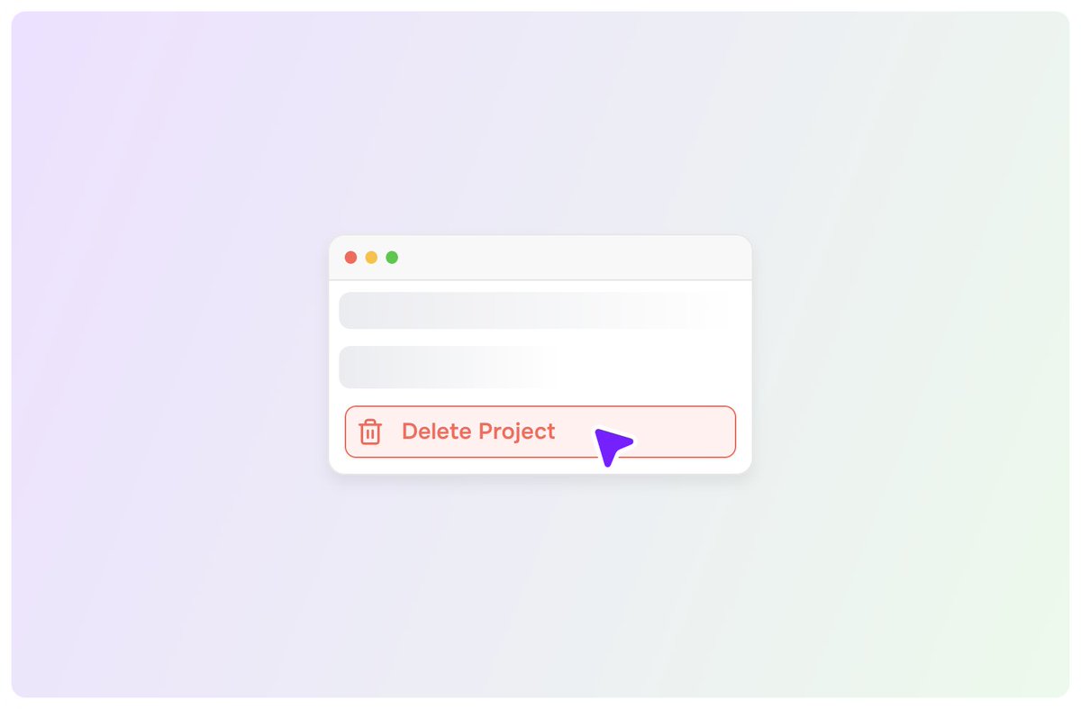FrameAuth's tweet photo. What's new: you can now delete projects or your account. 

See update: https://t.co/Ay8ZRftoZX https://t.co/YZpQ6S278V