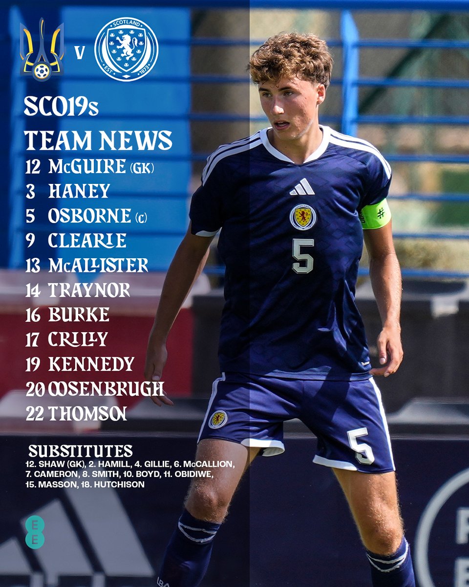 ScotlandNT's tweet photo. #SCO19s | Our Men's Under-19s are facing Ukraine this morning 🏴󠁧󠁢󠁳󠁣󠁴󠁿

Good luck, lads!

#YoungTeam https://t.co/yKHaWIFPE7