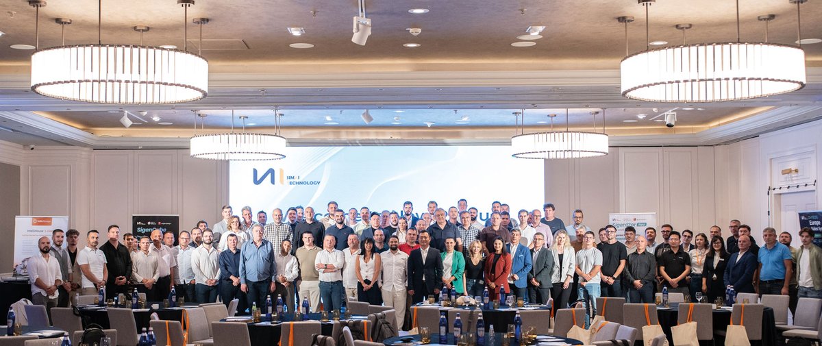 EnergyInReview's tweet photo. On 18 September 2026, SIMAI TECHNOLOGY SRL technology welcomed more than 200 partners, installers, distributors and energy professionals from #Romania and across #Europe to #Bucharest for a major product launch event featuring Sigenergy, Solis and Dyness.
https://t.co/plX383aZv4 https://t.co/nuZgfibgQ9