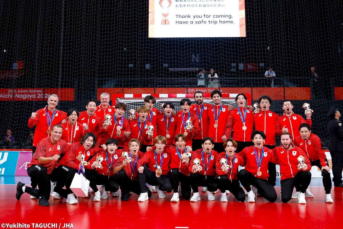 JHA_national's tweet photo. 【大会レポート📝】
第20回アジア競技大会🏆

女子日本代表は銀メダル、男子日本代表は銅メダルを獲得🥈🥉
▶https://t.co/VXfz5iXtux

✅主な個人成績
松浦未南：得点+アシスト ランキング1位
比嘉楓：セーブ率ランキング1位
中田航太：得点ランキング1位
田中大介：アシストランキング1位
玉川裕康：ブロックランキング1位タイ
