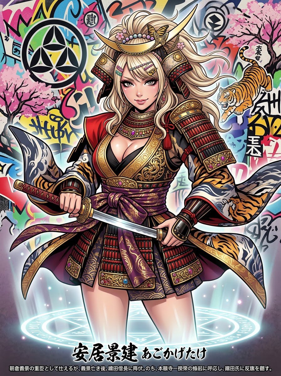 Thunder_another's tweet photo. こんばんさんだァァァ⚡️

【戦国武将 全員₹˝ｬʓ₹˝ｬʓギャル化計画】
Ｎｏ．151

あと2時間くらい頑張る💪 https://t.co/2Brj3bfW24