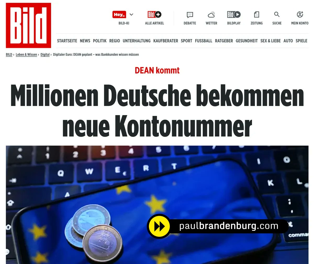 docbrandenburg's tweet photo. Totale Überwachung ist da: Die "EU" muss vernichtet werden - mit allen Mitteln

Wer noch immer glaubt, aus der "EU" könnten wir einfach noch austreten, oder man könne sie gar "reformieren" oder "weiterentwickelt", der kann gleich CDU wählen. Die Neofaschisten in Brüssel haben die totale Kontrolle über unseren Geldverkehr eingeführt und werden mit absoluter Sicherheit niemals freiwillig oder ohne Gewalt diese Instrumente aus der Hand legen.

Ursula @vonderLeyen und ihre Regime müssen mit allen Mitteln und um jeden Preis gestoppt werden.