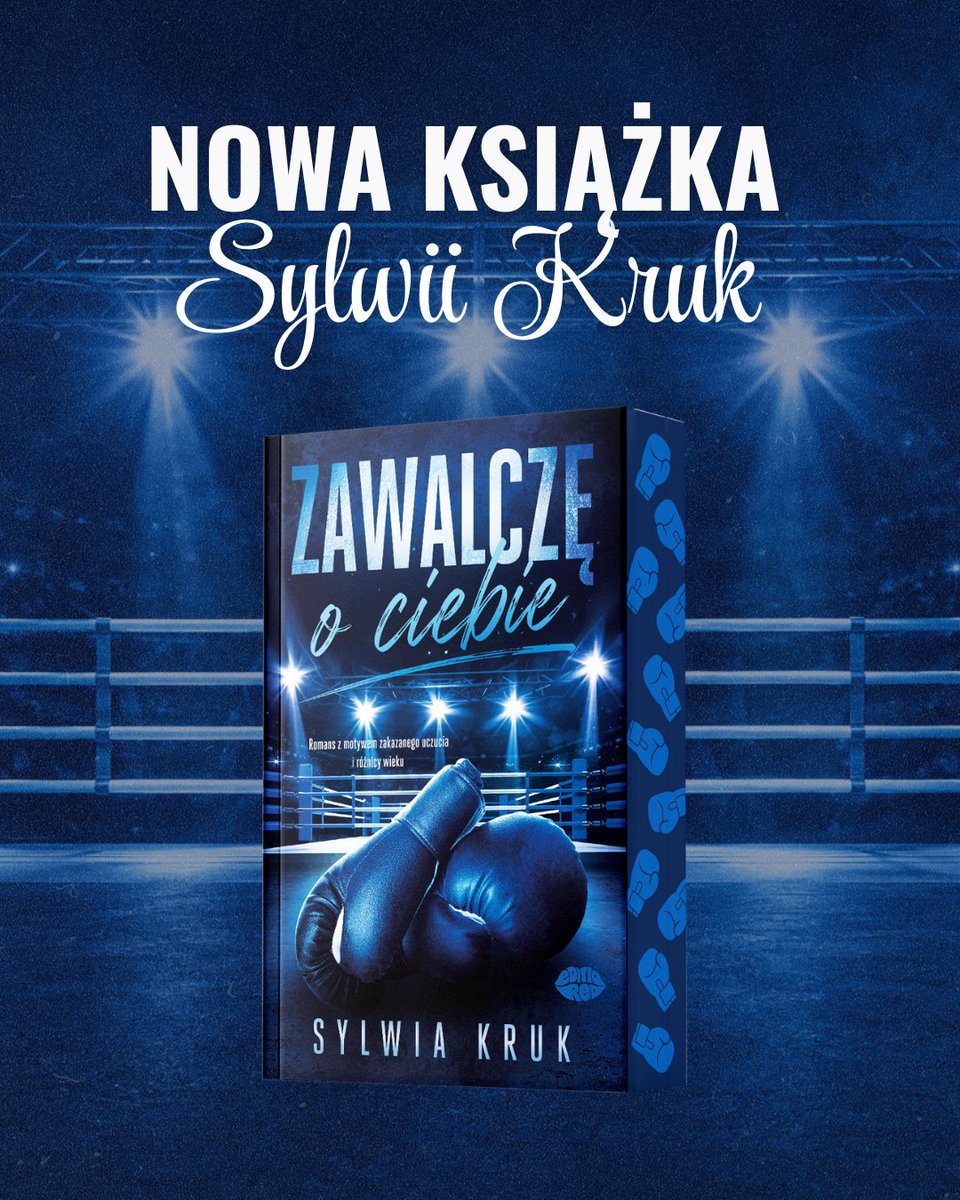 EditioRed's tweet photo. Nadchodzi nowa książka #sylwiakruk która podbiła serca czytelników mroczną trylogią UWIĘZIONA! 

Zakazana relacja. Różnica wieku. Niebezpieczne przyciąganie. 🔥

Oto okładka książki ZAWALCZĘ O CIEBIE. 💙

Skusicie się na lekturę? 🫦

#twitteroweksiążkary https://t.co/0FRLDpnZAH