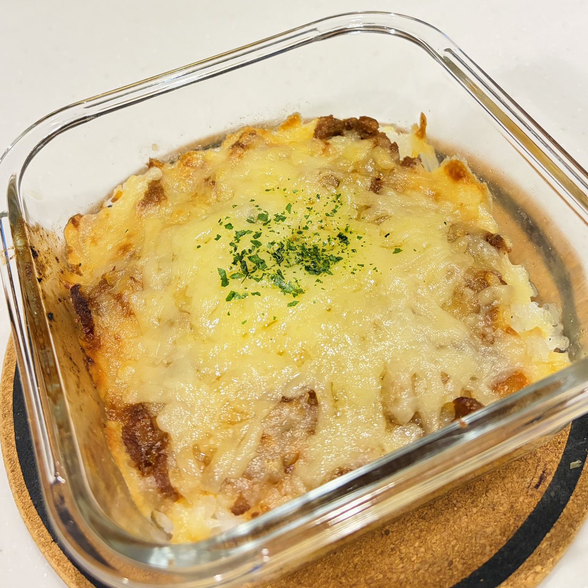 motekaachan's tweet photo. 石井のミートボールがミラノ風ドリアになるって考えた人、天才なんですけどーーーーー！！！！
子どもの「おかわり！」が止まらんすぎて、まーーーじでビビる。どっからその食欲出てきた？？？

作り方はめっちゃ簡単で、、 https://t.co/wKk0ULOffm