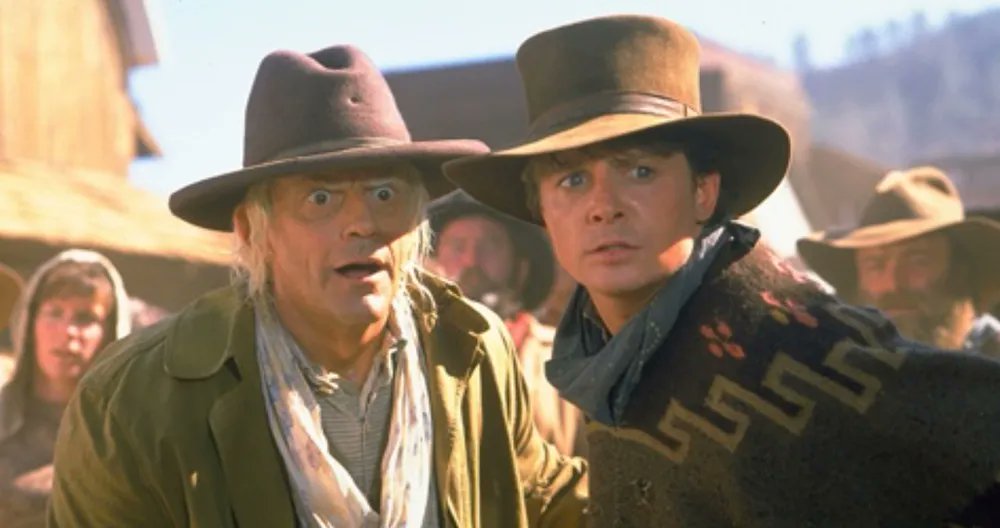 Mediasinfos's tweet photo. C'est ce soir à 21H10 que @TF1SeriesFilms rediffusera le film #RetourVersLeFutur3 avec #MichaelJFox #ChristopherLloyd et #MarySteenburgen. Notre article est ici: https://t.co/iJ98IFmGXt https://t.co/qwxlIhQWbg