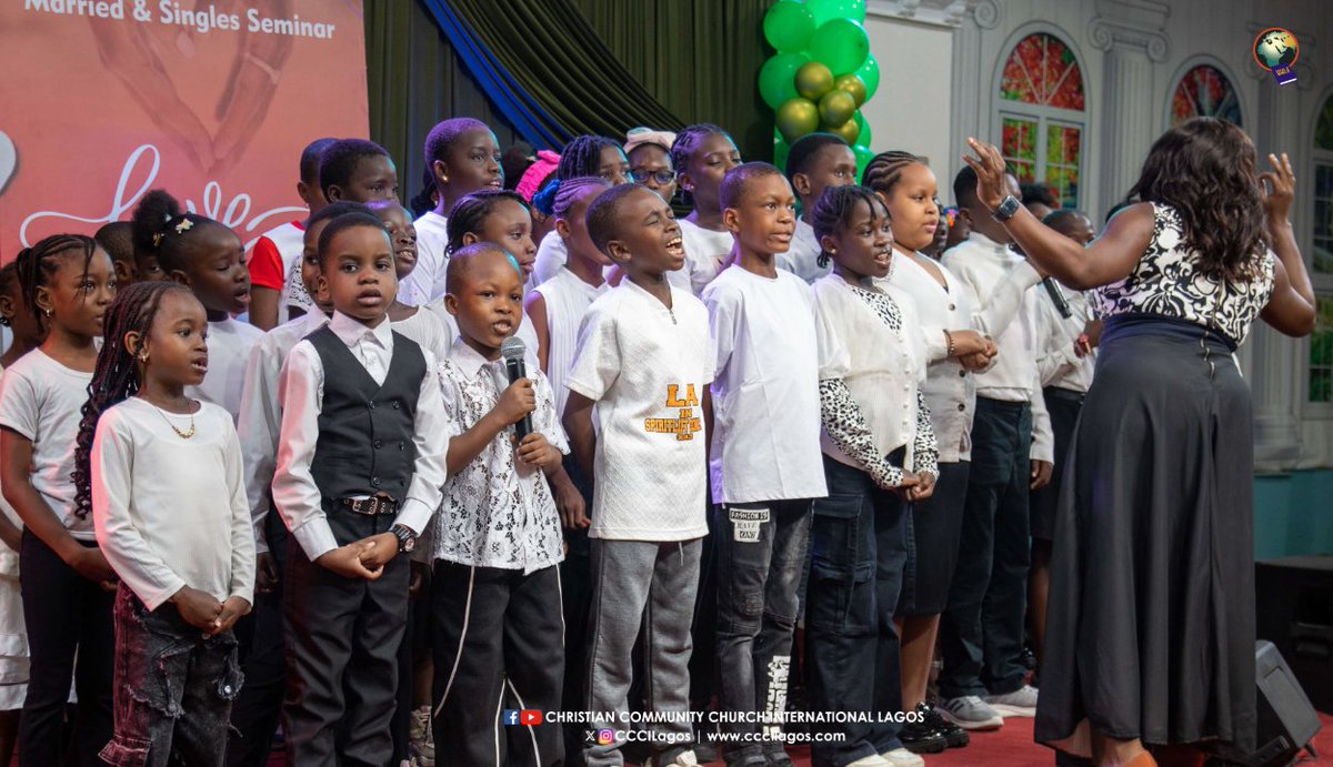 CCCILagos's tweet photo. A soulful presentation from our Excellent Children's Church Choir.
Talents abound in these young ones and we pray their gifts will be fully manifested in Jesus name. Amen.
#childrenchurch #talents #presentation #CCCILagos https://t.co/Ku3AUmmFAY